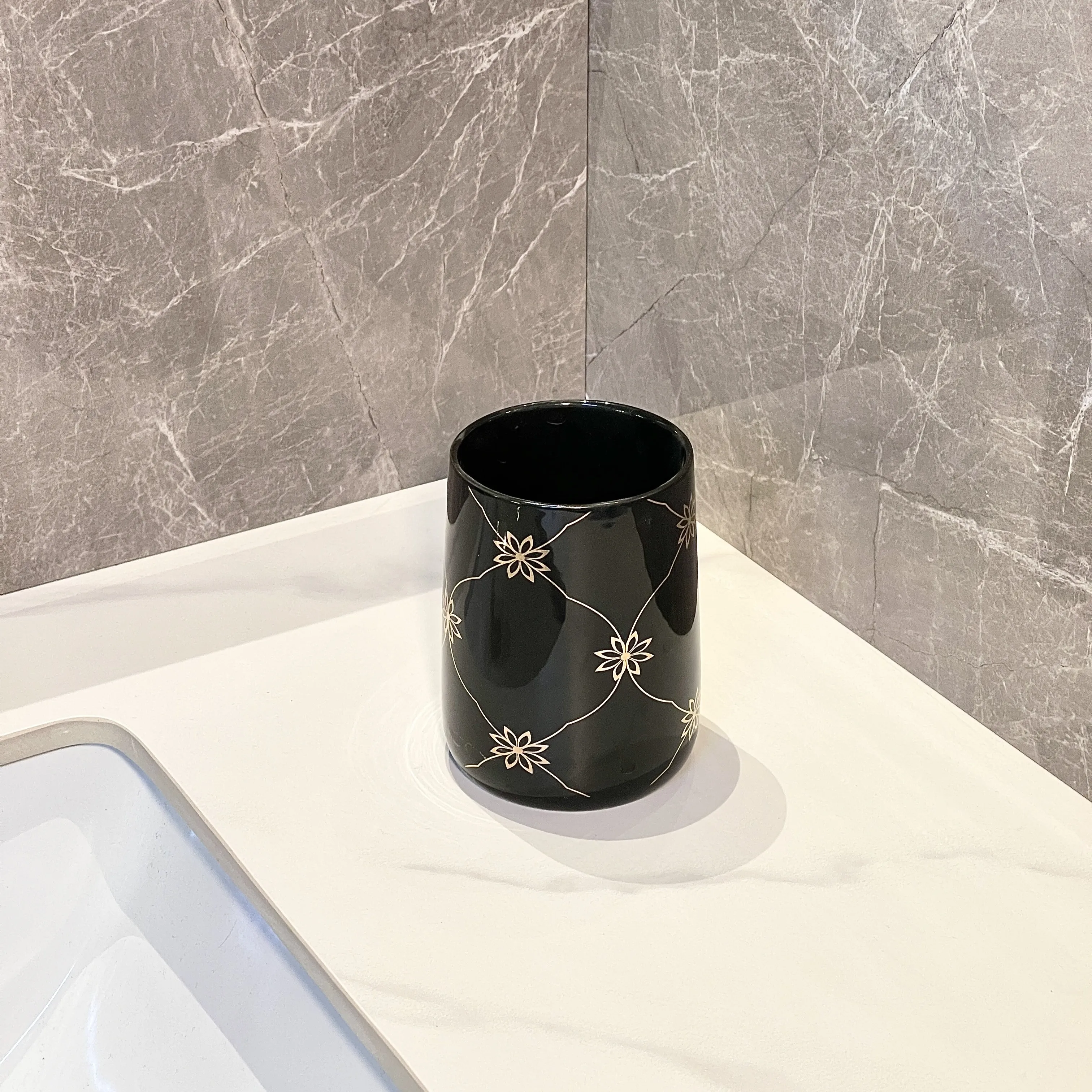 Bulk Ceramic Mouthwash Cup Supplier - yigejia