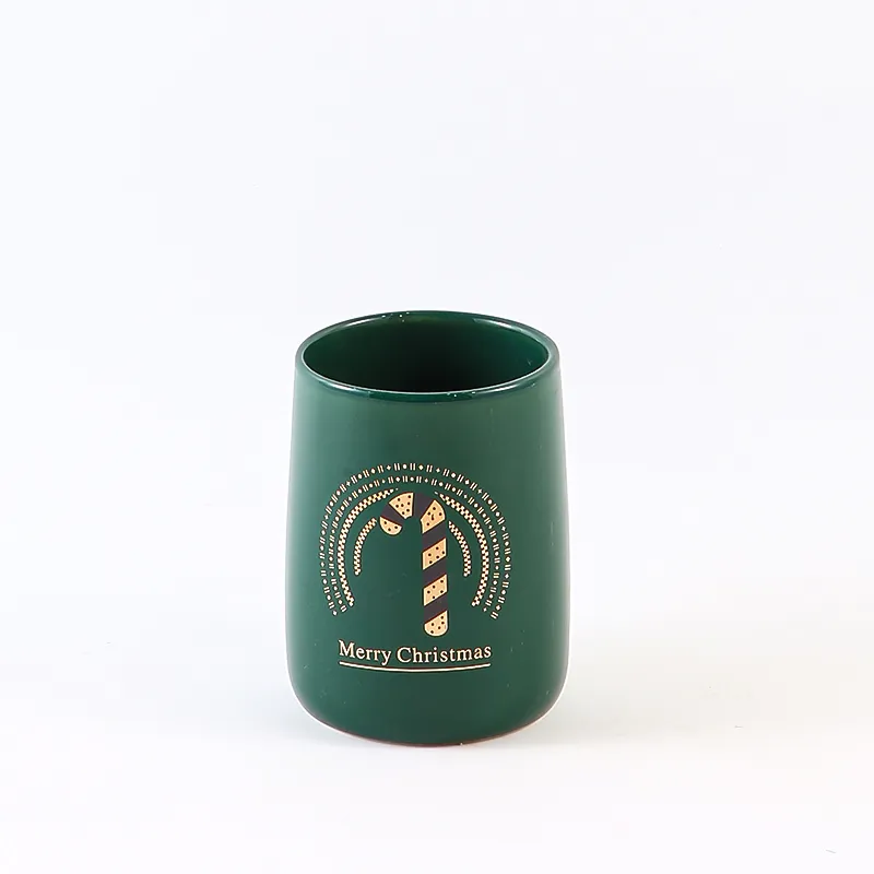 Bulk Christmas Bathroom Set Wholesale Ceramic Tumbler (1)