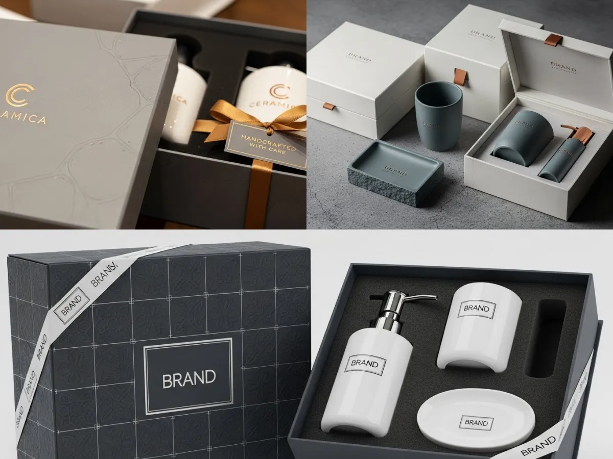 Custom Bathroom Accessories-Package