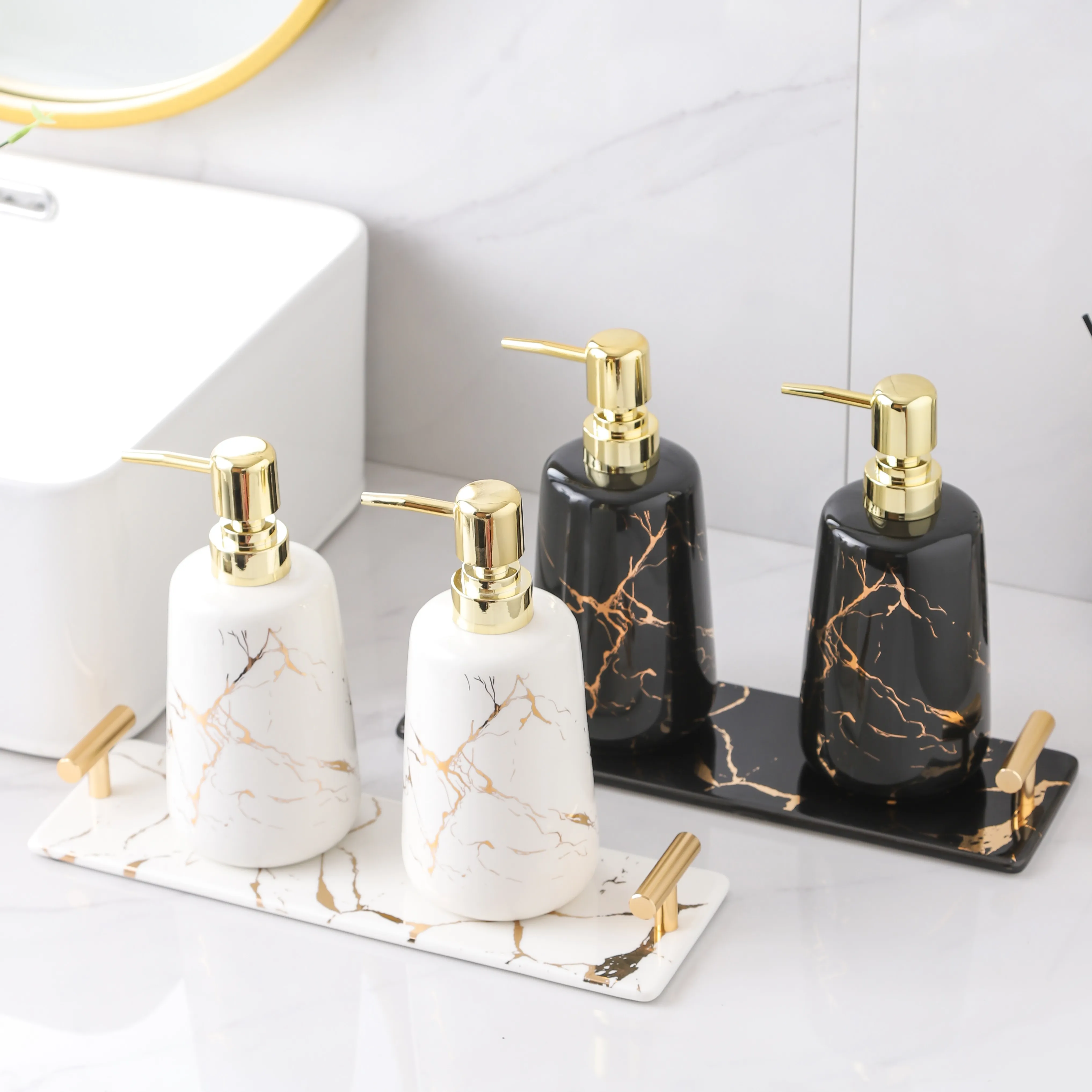 Custom Ceramic Soap Dispenser Manufacturer