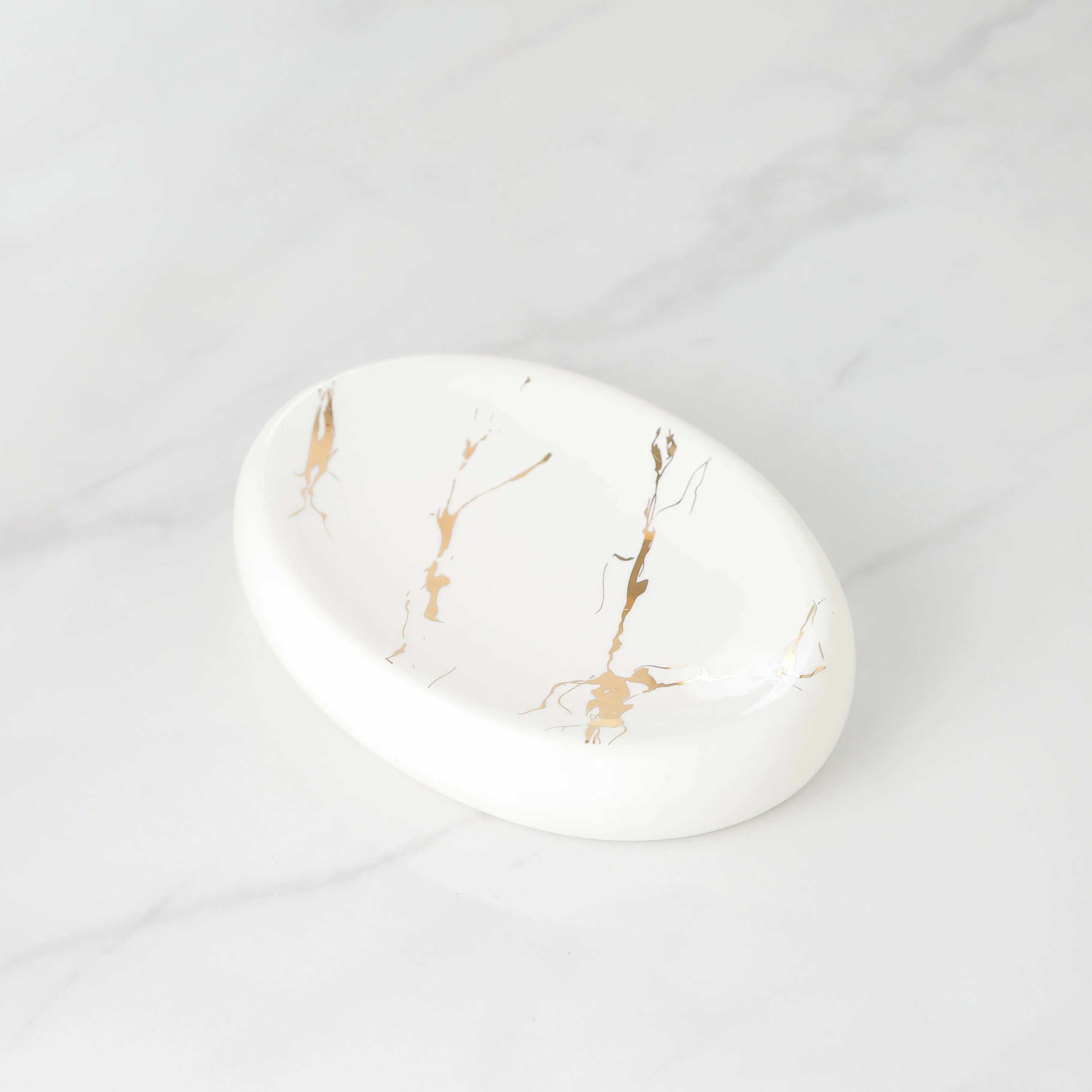 Custom White Bathroom Sets Bulk Soap Dishes Supplier (9)