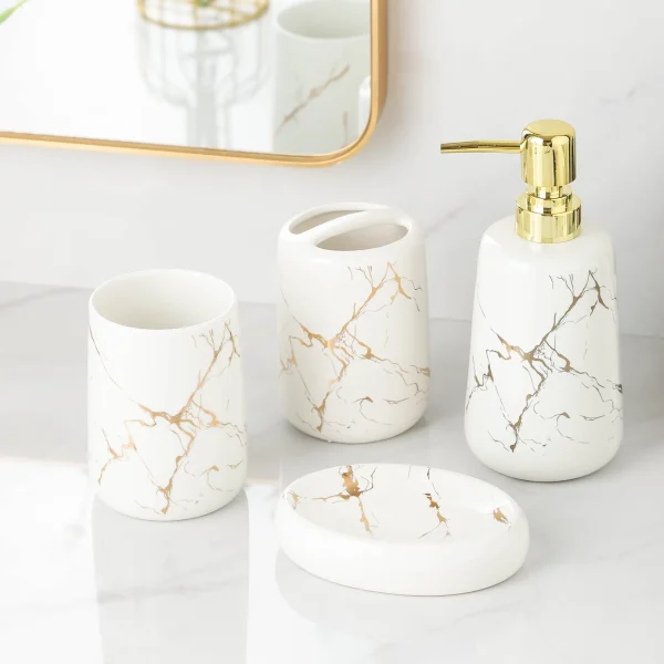 Custom White Bathroom Sets Bulk Supplier (3)