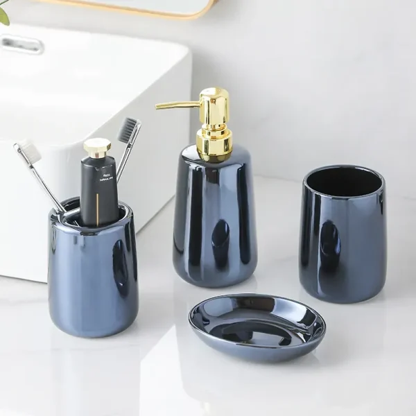 Handcrafted Ceramic Bathroom Accessories Wholesale