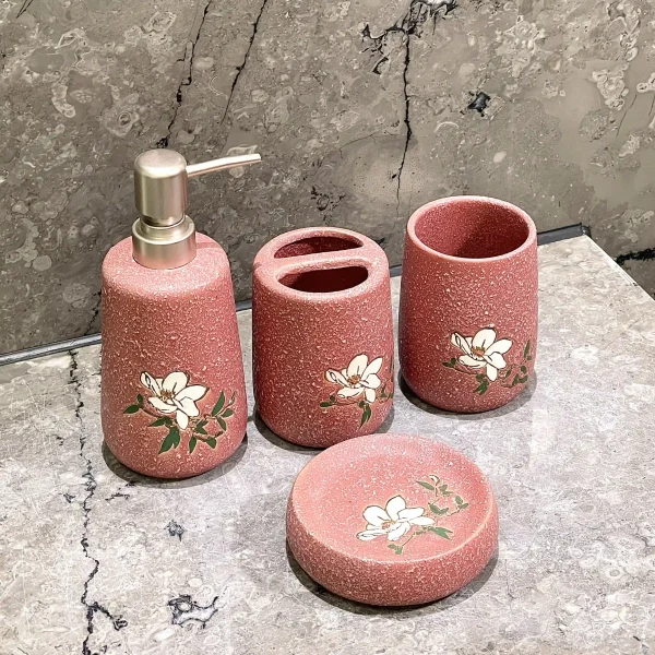 Handcrafted Ceramic Bathroom Accessories Wholesale