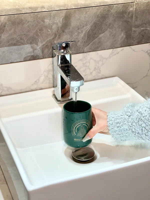 Wholesale Christmas Bathroom Sets Ceramic 4-Piece (9)