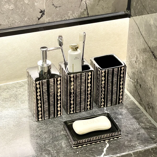 ceramic bathroom accessories set wholesale manufacturer (1)