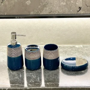 Ceramic Bathroom Accessory Set Bulk