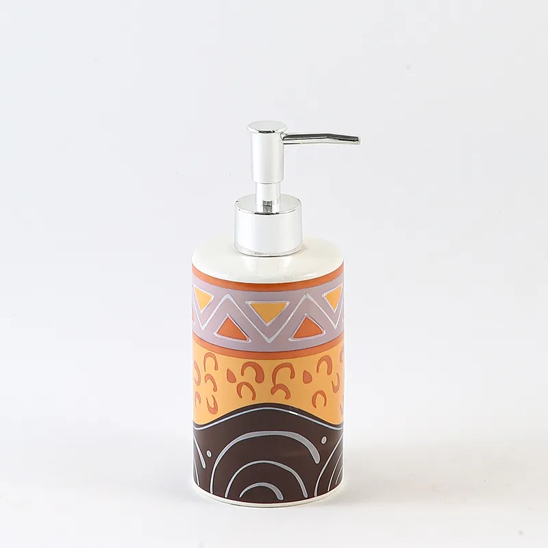 Ceramic Decal Bathroom Set Wholesale