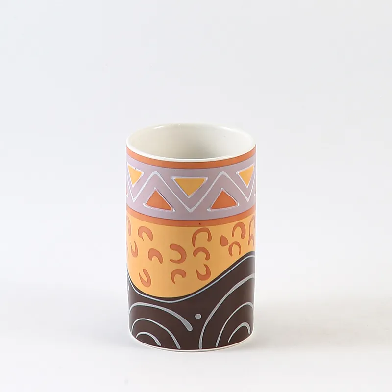 Ceramic Decal Bathroom Set Wholesale