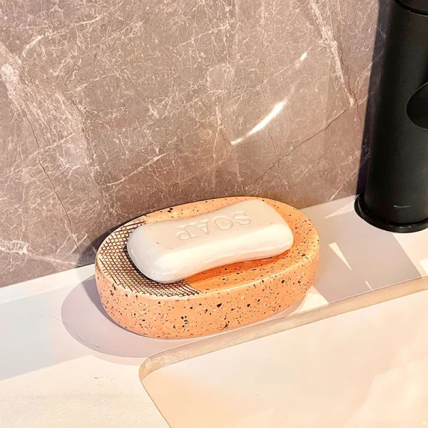 Custom 4pcs Ceramic Bathroom Set - Hand Made