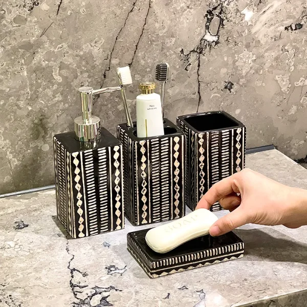 Custom Decor Bathroom Set Wholesale