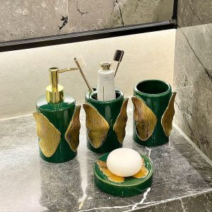 Green Butterfly Bathroom Sets Wholesale