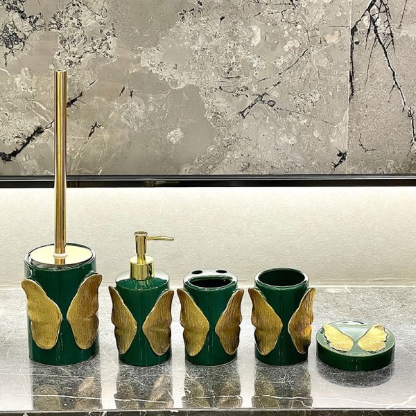Green Butterfly Bathroom Sets Wholesale