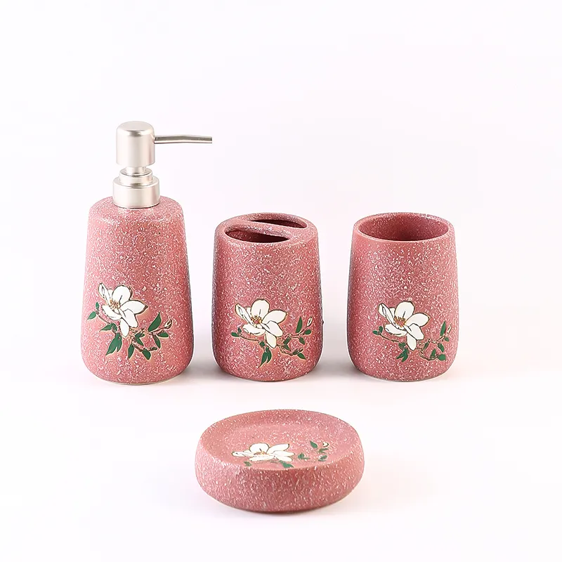 Pink Bathroom Set Wholesale