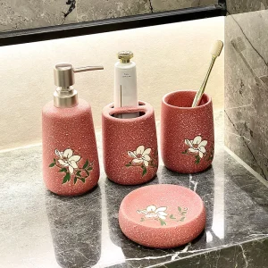 Pink Bathroom Set Wholesale