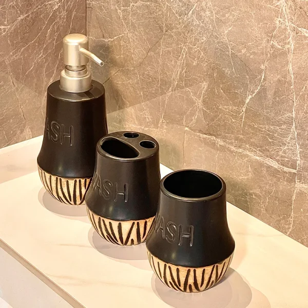Stoneware Toothbrush Holder Wholesale
