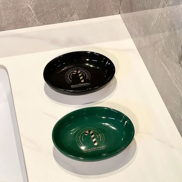 Custom Glossy Soap Dish Ceramics