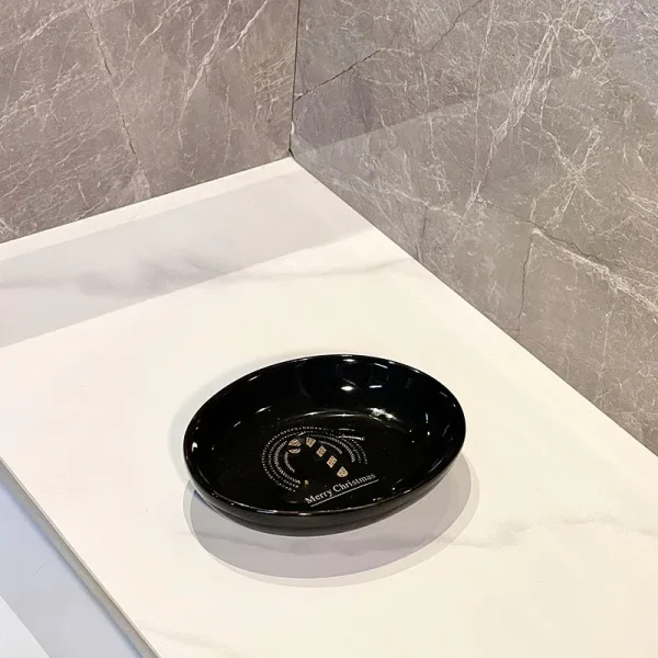 Custom Glossy Soap Dish Ceramics
