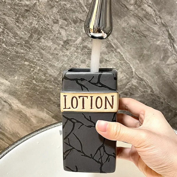 Grey Ceramic Mouthwash Cup Bulk