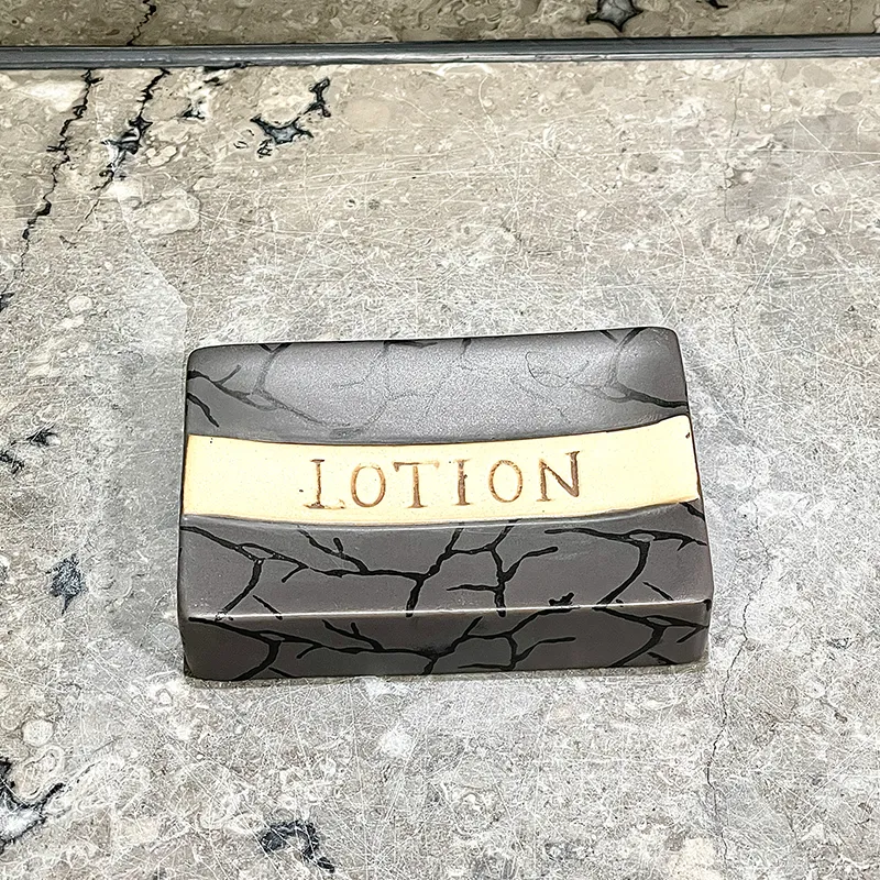 Grey Ceramic Soap Dish Bulk