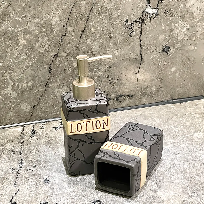 Grey Ceramic Mouthwash Cup Bulk