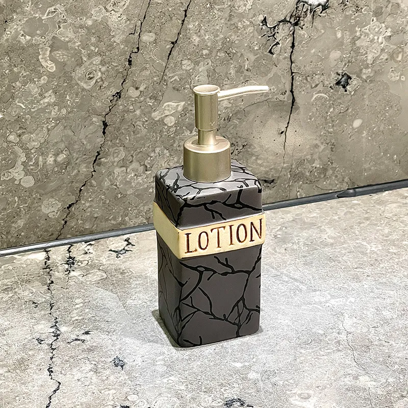 Grey Ceramic Soap Dispenser Bulk