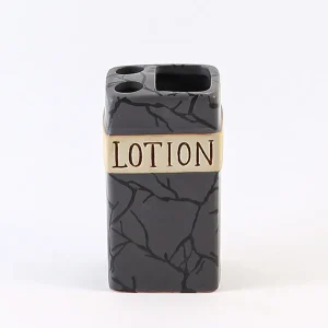 Grey Ceramic Toothbrush Holder Bulk