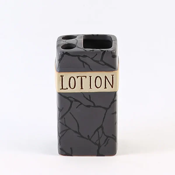 Grey Ceramic Toothbrush Holder Bulk