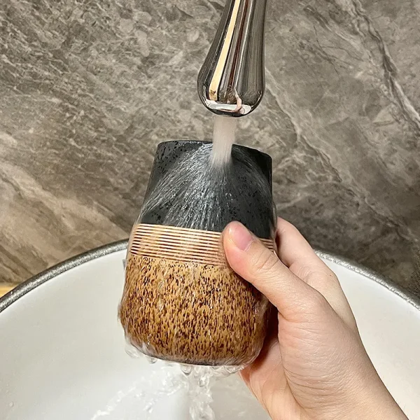 Custom Ceramic Stoneware Bathroom Tumbler