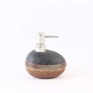 カスタム セラミック ストーンウェア ソープディスペンサー