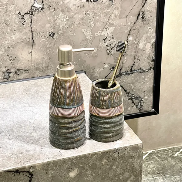 Custom Handmade Ceramic Soap Dispenser