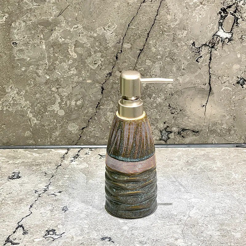 Custom Handmade Ceramic Soap Dispenser