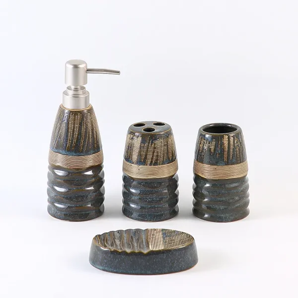 Porte-brosse à dents en céramique fait à la main et personnalisé