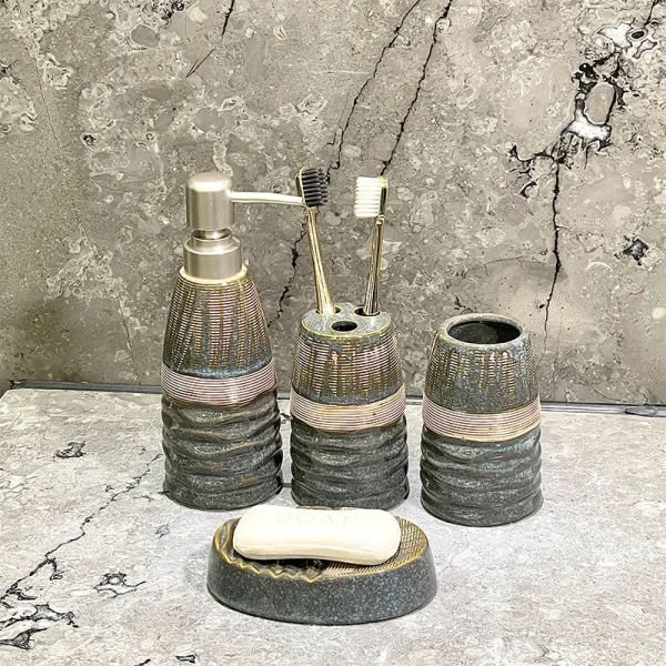 Porte-brosse à dents en céramique fait à la main et personnalisé