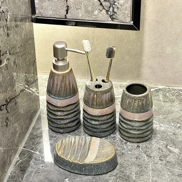 Porte-brosse à dents en céramique fait à la main et personnalisé