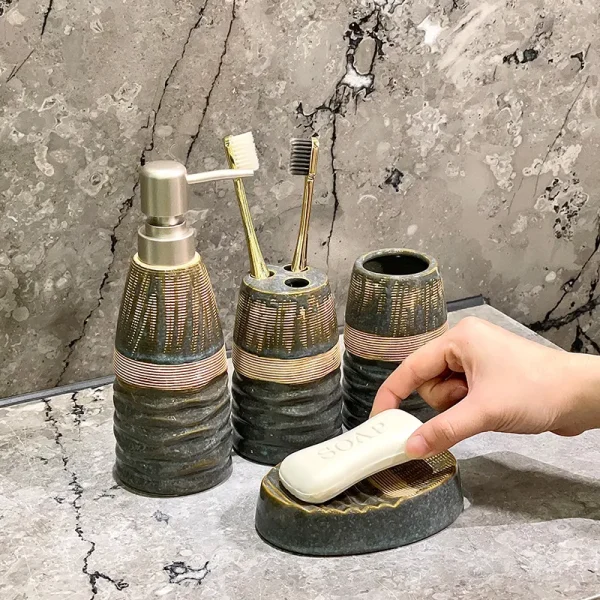 Porte-brosse à dents en céramique fait à la main et personnalisé