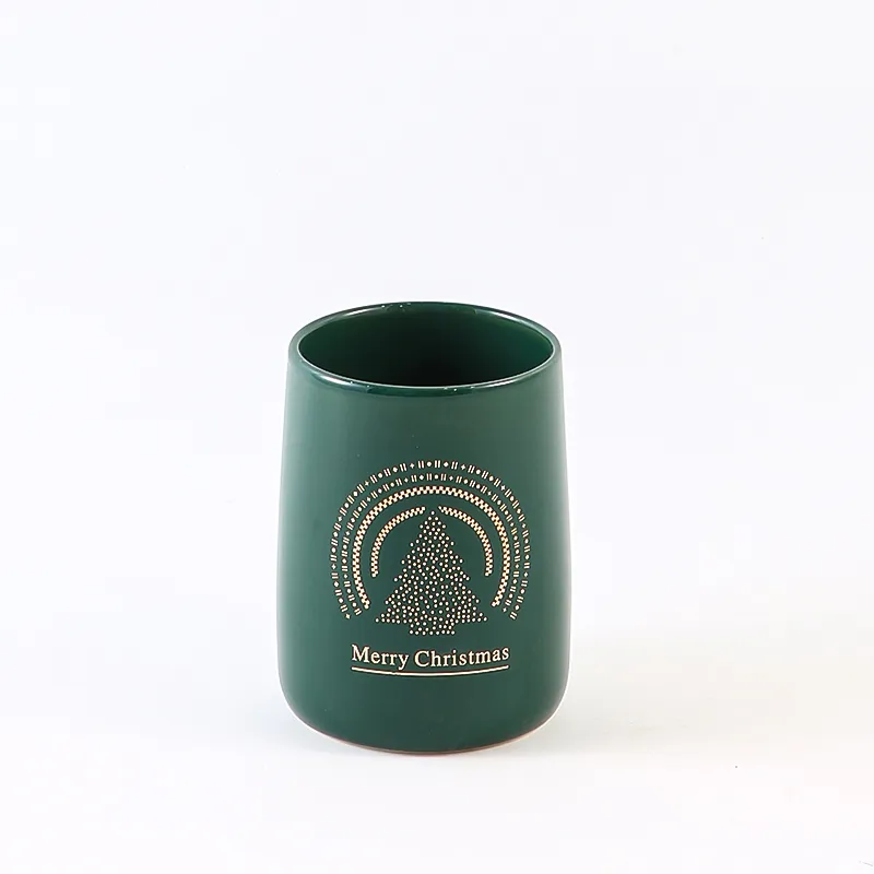 Green Ceramic Bathroom Tumbler Bulk