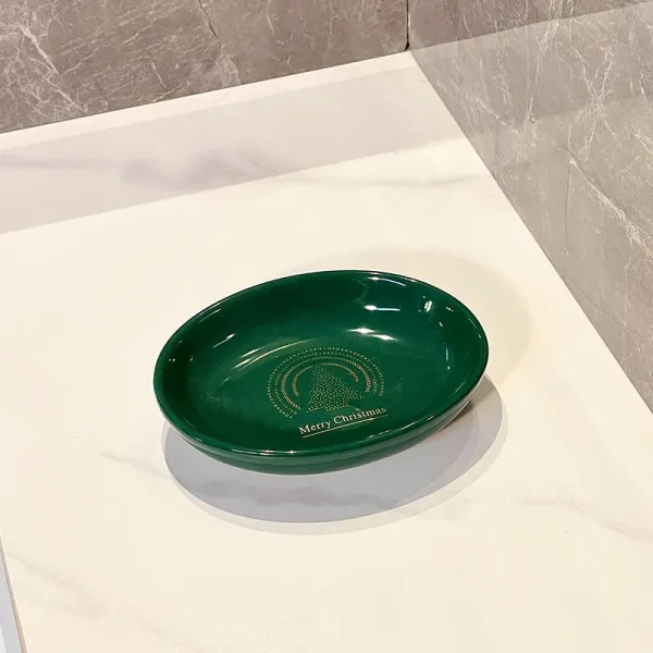 Green Ceramic Soap Dish Wholesale
