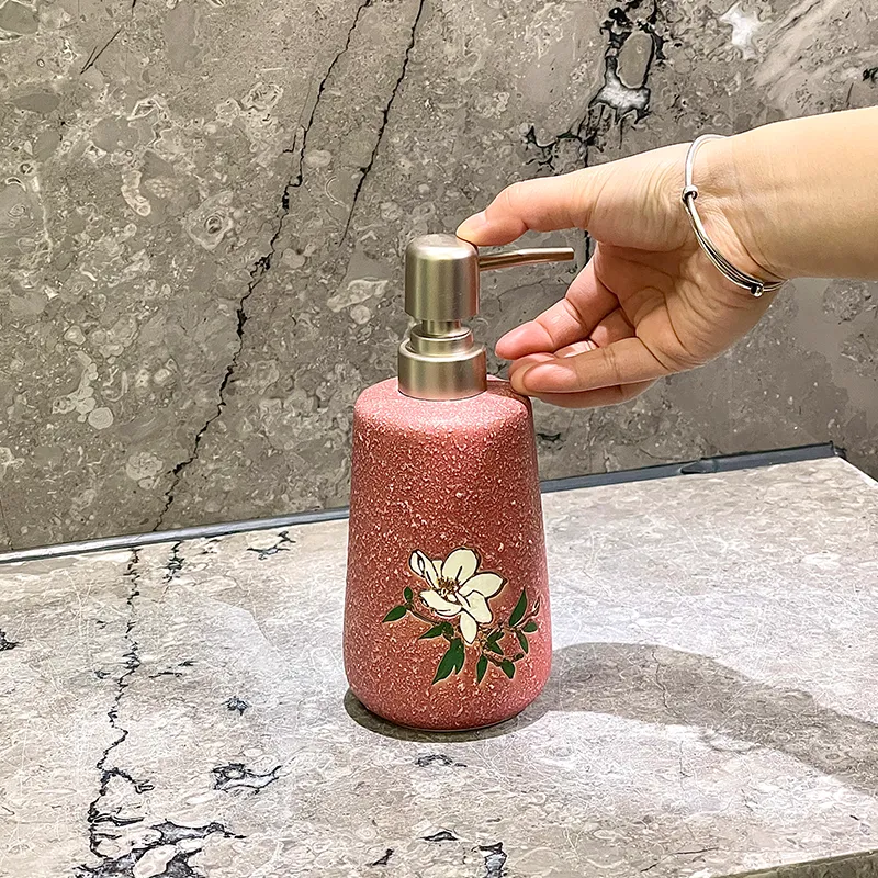 Hand Painted Ceramic Soap Dispenser Wholesale