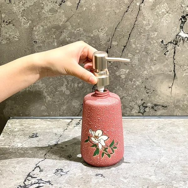 Hand Painted Ceramic Soap Dispenser Wholesale