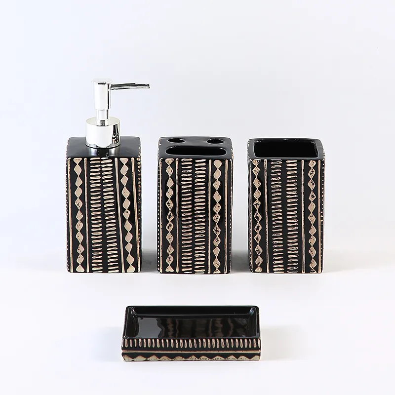 Wholesale Black Ceramic Soap Dishes