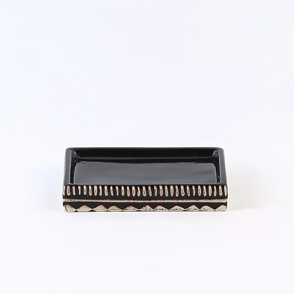 Wholesale Black Ceramic Soap Dishes