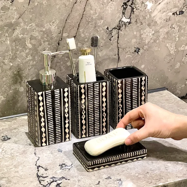 Wholesale Black Ceramic Soap Dishes
