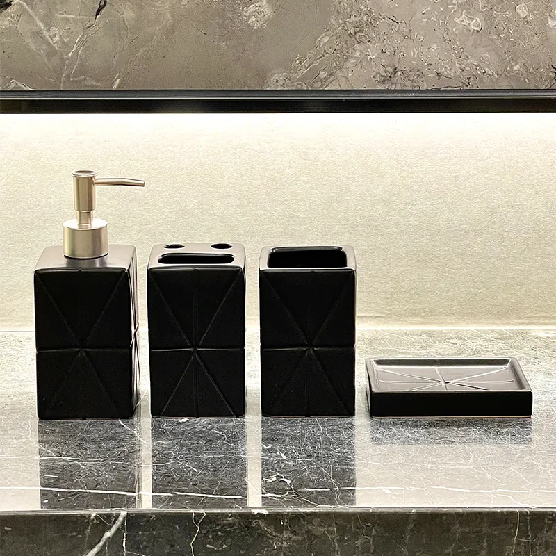 Black Ceramic Hand Soap Dispenser Bulk