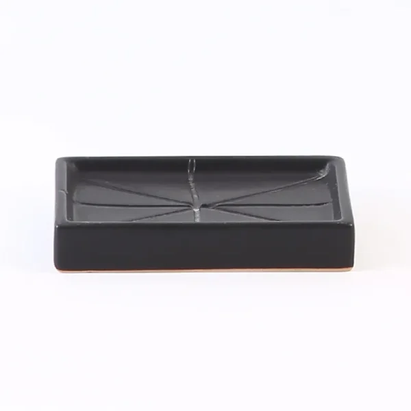 Black Ceramic Soap Dish Wholesale