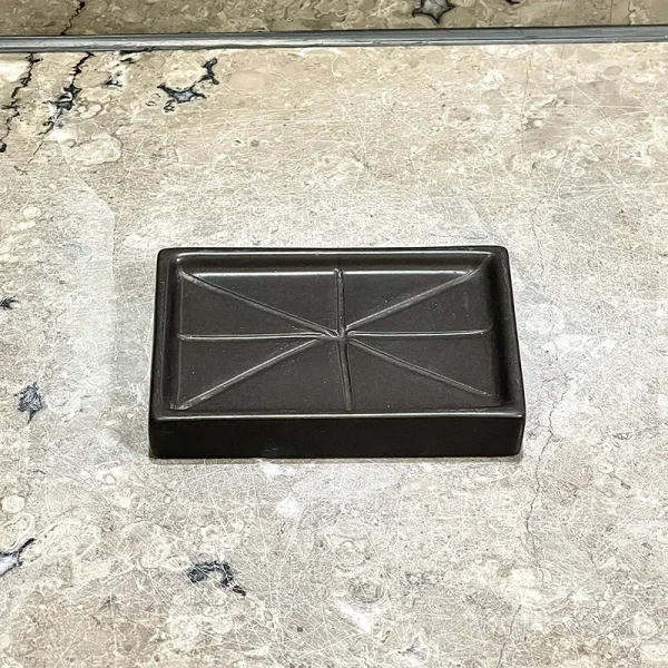 Black Ceramic Soap Dish Wholesale