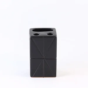 Black Ceramic Toothbrush Hholder Bulk