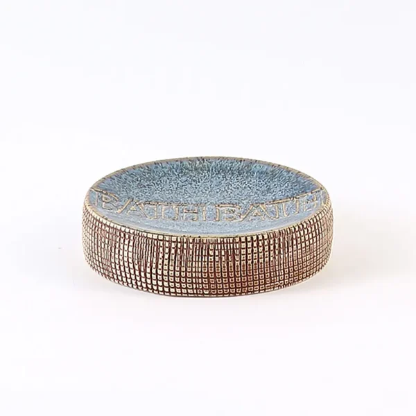 Blue And White Ceramic Soap Dish