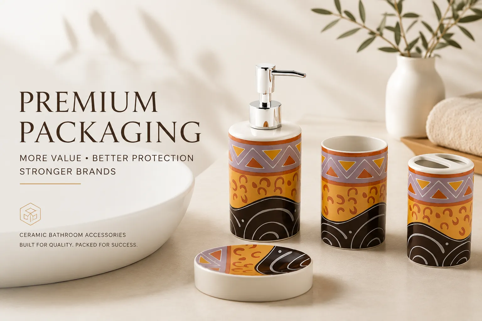 The ROI of Premium Packaging for Ceramic Bathroom Accessories