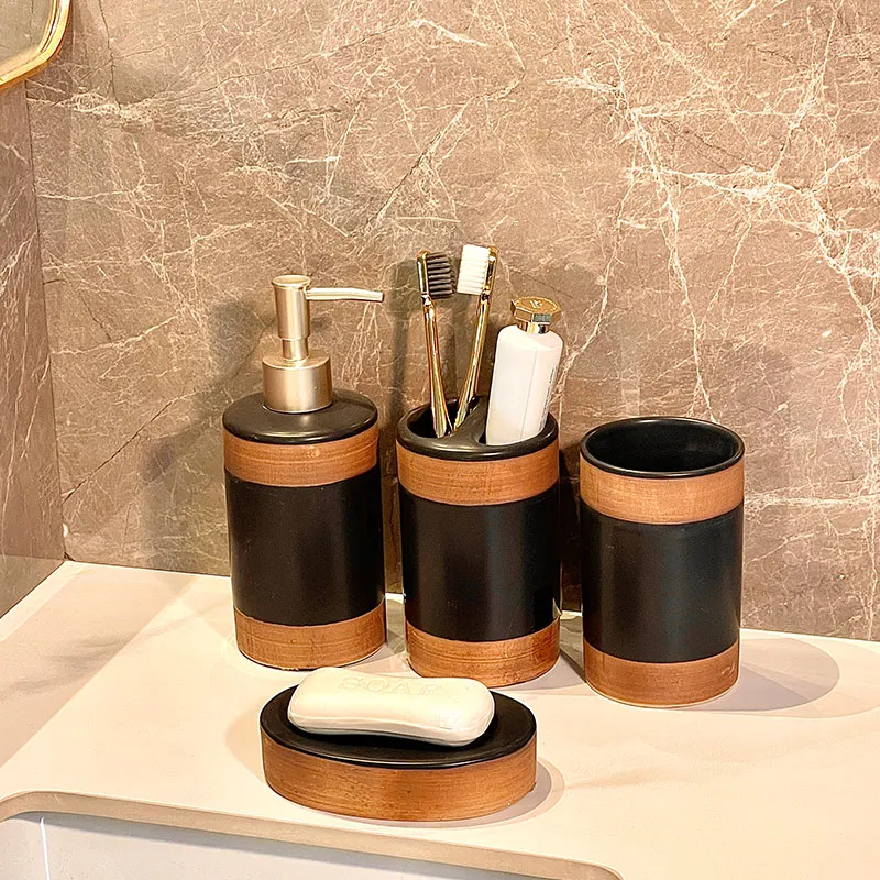 Countertop Bathroom Accessories vs Wall-Mounted-2